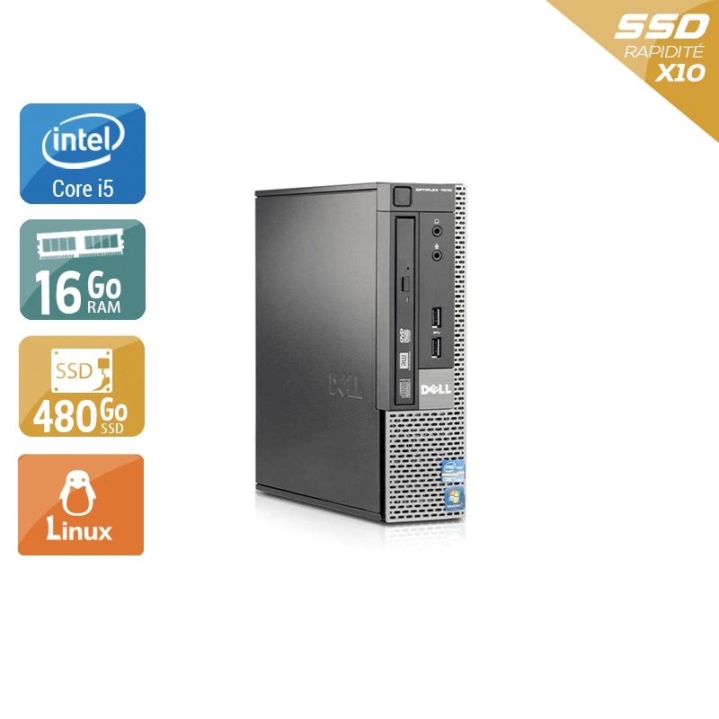 Acheter Dell Optiplex 9020 USDT i5 - 16Go RAM 480Go SSD Linux Bon étatOccasion certifiée reconditionnée Bon état - 265,83 € Dell Optiplex 9020 USDT i5 - 16Go RAM 480Go SSD Linux Bon étatOccasion certifiée reconditionnée Bon état - reconditionné disponible sur Kiatoo