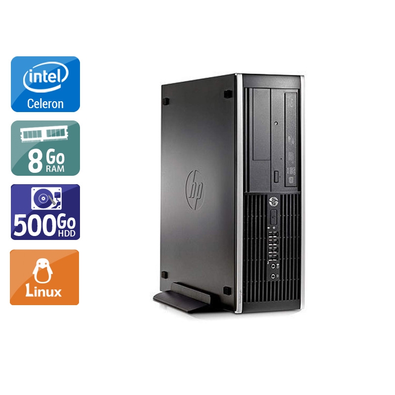 HP Compaq Pro 6300 SFF Celeron Dual Core - 8Go RAM 500Go HDD Linux  Très bon étatOccasion certifiée reconditionnée Bon état -  reconditionné disponible sur Kiatoo