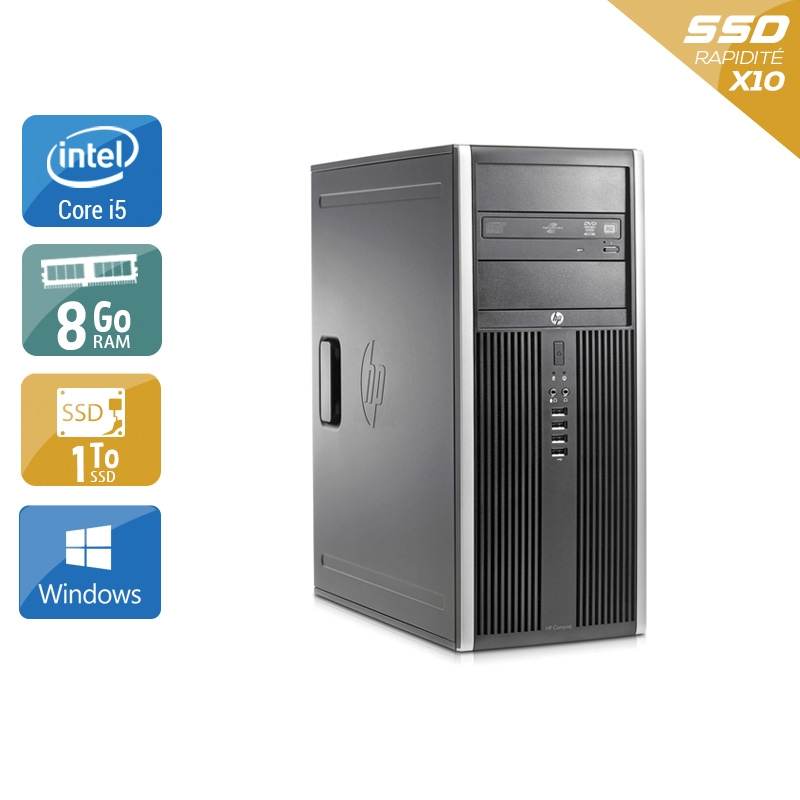 HP Compaq Elite 8200 Tower i5 - 8Go RAM 1To SSD Windows 10  Très bon étatOccasion certifiée reconditionnée Bon état -  reconditionné disponible sur Kiatoo