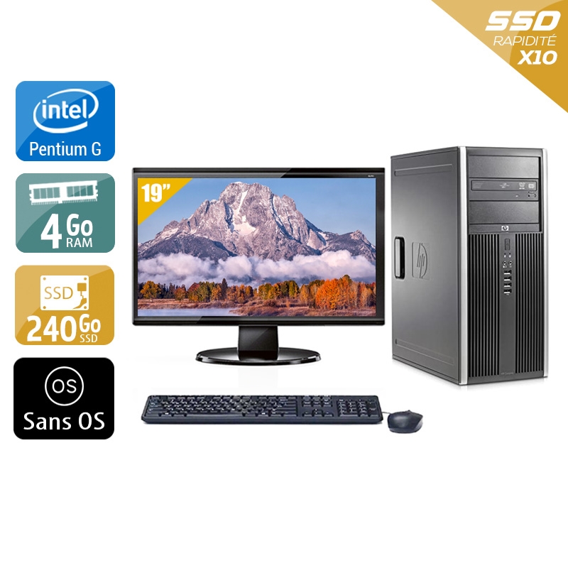 Acheter HP Compaq dc5700 Tower Pentium G Dual Core + Écran - 19'' 4Go RAM 240Go SSD Sans OS Bon étatOccasion certifiée reconditionnée Bon état - 249,17 € HP Compaq dc5700 Tower Pentium G Dual Core + Écran - 19'' 4Go RAM 240Go SSD Sans OS Bon étatOccasion certifiée reconditionnée Bon état - reconditionné disponible sur Kiatoo