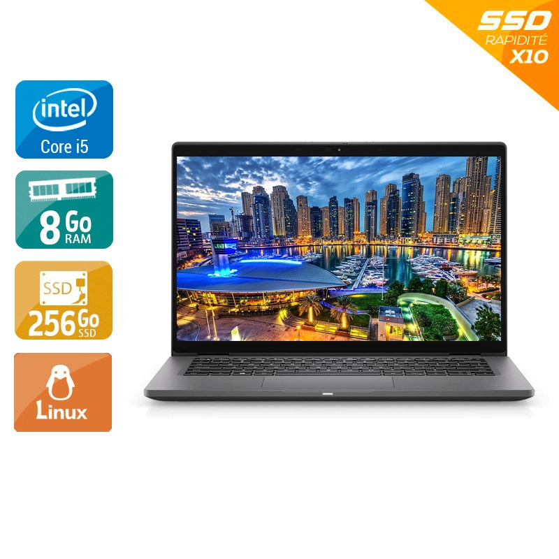 Dell Latitude 7310 13,3'' i5 Gen 10 - 8Go RAM 256Go SSD Linux  État correctOccasion certifiée reconditionnée Bon état -  reconditionné disponible sur Kiatoo