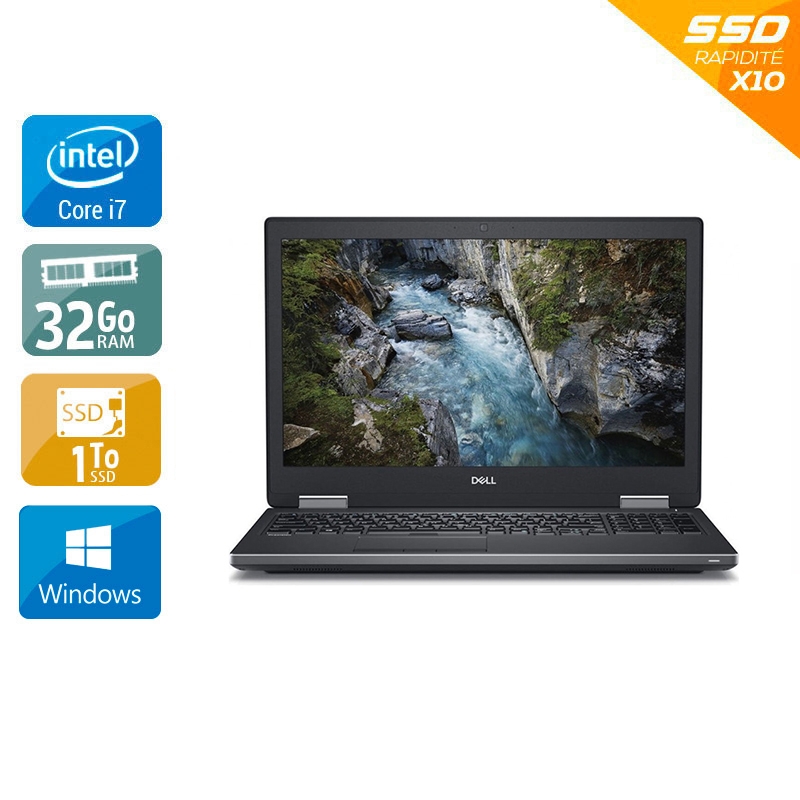 Acheter Dell Precision 7530 15,6'' i7 Gen 8 - 32Go RAM 1To SSD Windows 11 - Etat du Produit : État correct État correctOccasion certifiée reconditionnée Bon état - 682,50 € Dell Precision 7530 15,6'' i7 Gen 8 - 32Go RAM 1To SSD Windows 11 - Etat du Produit : État correct État correctOccasion certifiée reconditionnée Bon état - reconditionné disponible sur Kiatoo