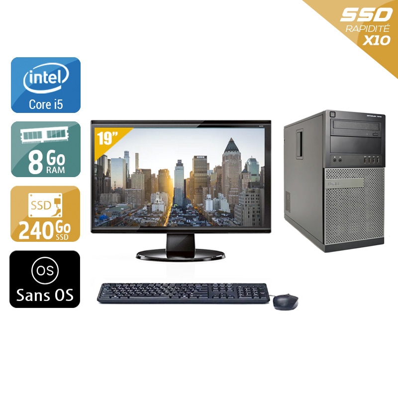 Acheter Dell Optiplex 7020 Tower i5 + Écran - 19'' 8Go RAM 240Go SSD Sans OS Bon étatOccasion certifiée reconditionnée Bon état - 224,17 € Dell Optiplex 7020 Tower i5 + Écran - 19'' 8Go RAM 240Go SSD Sans OS Bon étatOccasion certifiée reconditionnée Bon état - reconditionné disponible sur Kiatoo