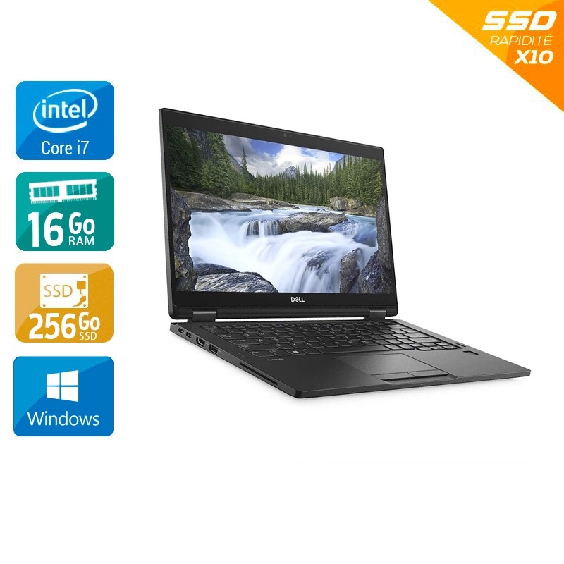 Dell Latitude 7390 13,3'' i7 Gen 8 -16Go RAM 256Go SSD Windows 11 - Etat du Produit : État correct  État correctOccasion certifiée reconditionnée Bon état -  reconditionné disponible sur Kiatoo