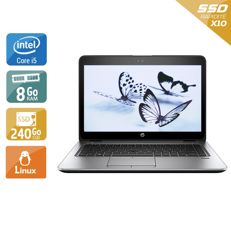 Acheter HP EliteBook 840 G3 14'' i5 - 8Go RAM 240Go SSD Linux Bon étatOccasion certifiée reconditionnée Bon état - 190,83 € HP EliteBook 840 G3 14'' i5 - 8Go RAM 240Go SSD Linux Bon étatOccasion certifiée reconditionnée Bon état - reconditionné disponible sur Kiatoo