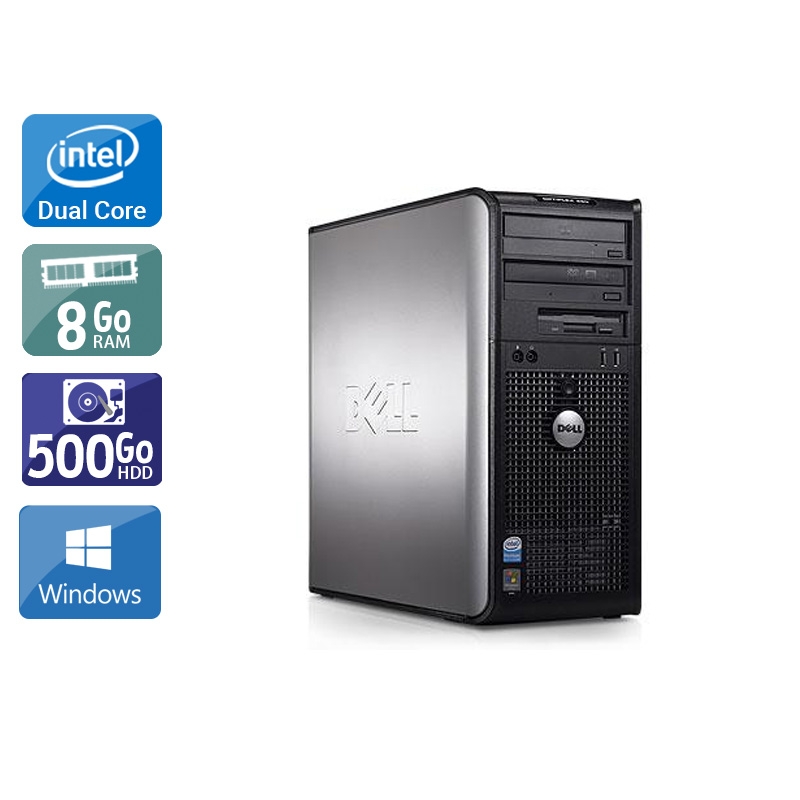 Acheter Dell Optiplex 380 Tower Dual Core - 8Go RAM 500Go HDD Windows 10 Bon étatOccasion certifiée reconditionnée Bon état - 190,83 € Dell Optiplex 380 Tower Dual Core - 8Go RAM 500Go HDD Windows 10 Bon étatOccasion certifiée reconditionnée Bon état - reconditionné disponible sur Kiatoo