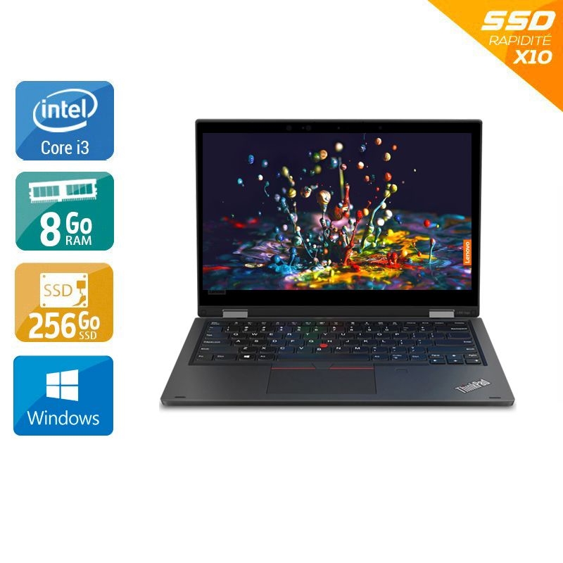 Lenovo ThinkPad L390 13,3'' i3 Gen 8 - 8Go RAM 256Go SSD Windows 11  État correctOccasion certifiée reconditionnée Bon état -  reconditionné disponible sur Kiatoo