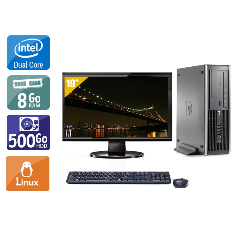 Acheter HP Compaq Elite 8000 SFF Dual Core + Écran - 19'' 8Go RAM 500Go HDD Linux Bon étatOccasion certifiée reconditionnée Bon état - 224,17 € HP Compaq Elite 8000 SFF Dual Core + Écran - 19'' 8Go RAM 500Go HDD Linux Bon étatOccasion certifiée reconditionnée Bon état - reconditionné disponible sur Kiatoo