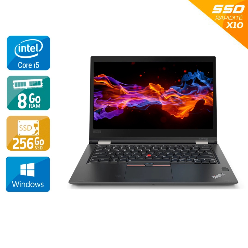 Acheter Lenovo ThinkPad Yoga X380 13,3'' i5 Gen 8 8Go RAM 256Go SSD Windows 10 État correctOccasion certifiée reconditionnée Bon état - 249,17 € Lenovo ThinkPad Yoga X380 13,3'' i5 Gen 8 8Go RAM 256Go SSD Windows 10 État correctOccasion certifiée reconditionnée Bon état - reconditionné disponible sur Kiatoo