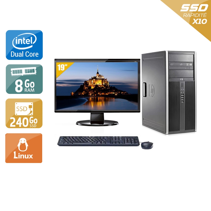 Acheter HP Compaq dc7800 Tower Dual Core + Écran - 19'' 8Go RAM 240Go SSD Linux Bon étatOccasion certifiée reconditionnée Bon état - 224,17 € HP Compaq dc7800 Tower Dual Core + Écran - 19'' 8Go RAM 240Go SSD Linux Bon étatOccasion certifiée reconditionnée Bon état - reconditionné disponible sur Kiatoo
