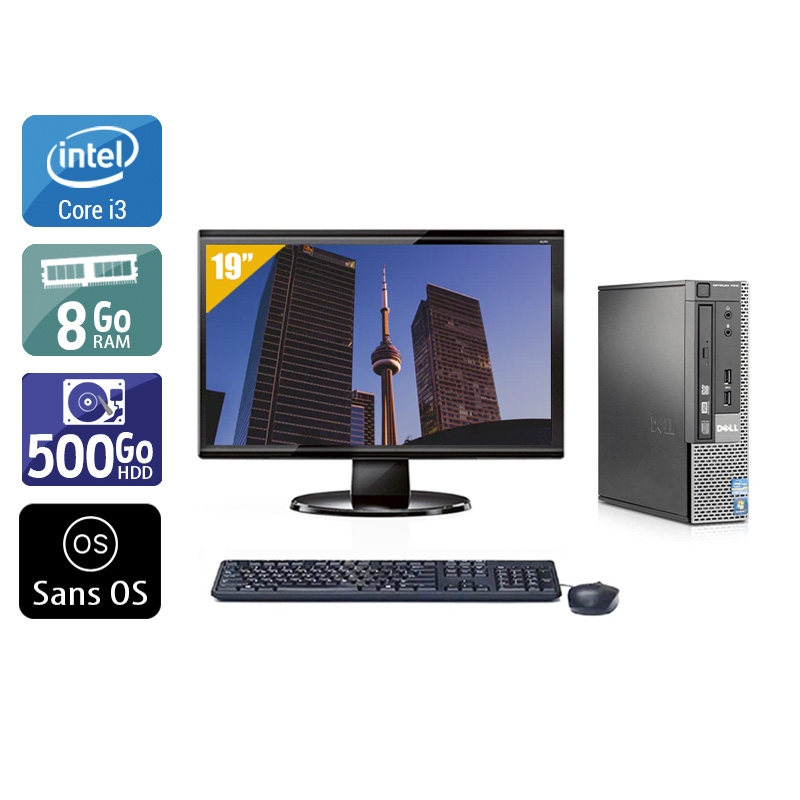 Acheter Dell Optiplex 7010 USDT i3 + Écran - 19'' 8Go RAM 500Go HDD Sans OS Bon étatOccasion certifiée reconditionnée Bon état - 224,17 € Dell Optiplex 7010 USDT i3 + Écran - 19'' 8Go RAM 500Go HDD Sans OS Bon étatOccasion certifiée reconditionnée Bon état - reconditionné disponible sur Kiatoo