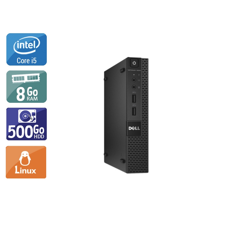 Acheter Dell Optiplex 9020M USDT i5 - 8Go RAM 500Go HDD Linux Très bon étatOccasion certifiée reconditionnée Bon état - 232,50 € Dell Optiplex 9020M USDT i5 - 8Go RAM 500Go HDD Linux Très bon étatOccasion certifiée reconditionnée Bon état - reconditionné disponible sur Kiatoo