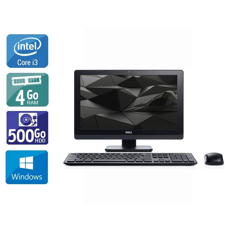 Dell Optiplex 3030 AIO i3 20'' - 4Go RAM 500Go HDD Windows 10  Très bon étatOccasion certifiée reconditionnée Bon état -  reconditionné disponible sur Kiatoo