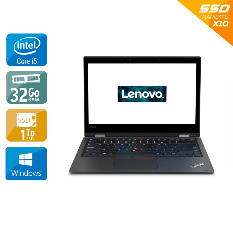 Acheter Lenovo ThinkPad L390 13,3'' i5 Gen 8 - 32Go RAM 1To SSD Windows 11 Pro - Etat du Produit : Bon état Bon étatOccasion certifiée reconditionnée Bon état - 432,50 € Lenovo ThinkPad L390 13,3'' i5 Gen 8 - 32Go RAM 1To SSD Windows 11 Pro - Etat du Produit : Bon état Bon étatOccasion certifiée reconditionnée Bon état - reconditionné disponible sur Kiatoo