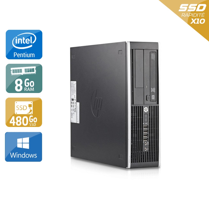 Acheter HP Compaq Elite 8200 SFF Pentium G Dual Core - 8Go RAM 480Go SSD Windows 10 Bon étatOccasion certifiée reconditionnée Bon état - 232,50 € HP Compaq Elite 8200 SFF Pentium G Dual Core - 8Go RAM 480Go SSD Windows 10 Bon étatOccasion certifiée reconditionnée Bon état - reconditionné disponible sur Kiatoo