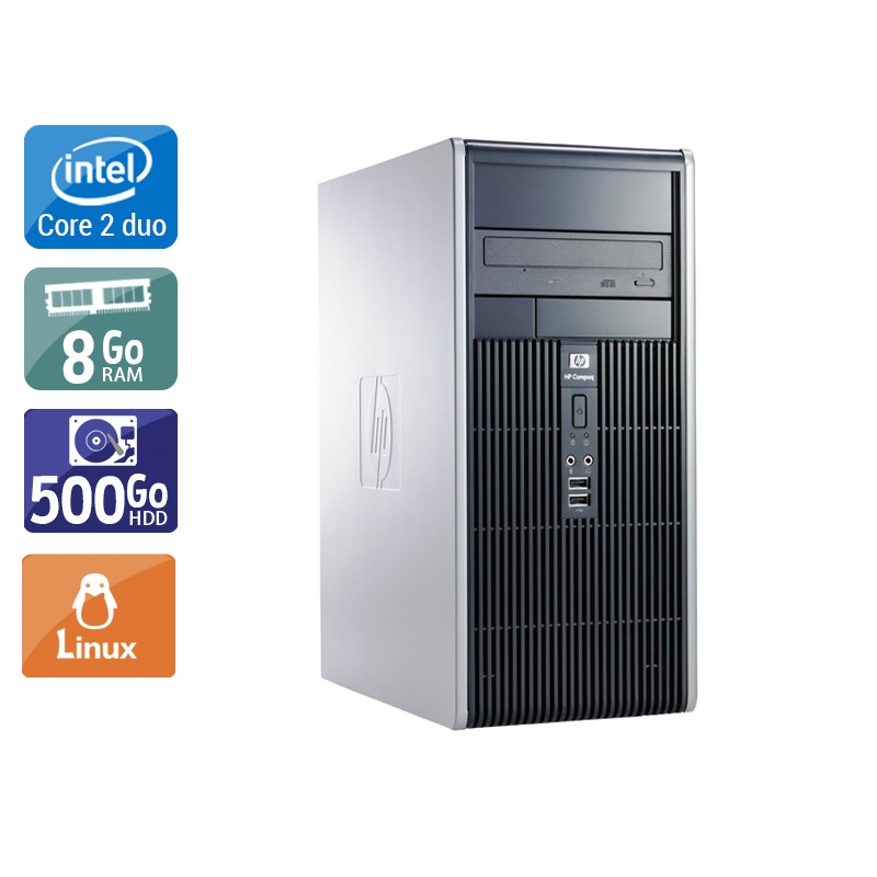 Acheter HP Compaq dc7900 Tower Core 2 Duo - 8Go RAM 500Go HDD Linux Bon étatOccasion certifiée reconditionnée Bon état - 190,83 € HP Compaq dc7900 Tower Core 2 Duo - 8Go RAM 500Go HDD Linux Bon étatOccasion certifiée reconditionnée Bon état - reconditionné disponible sur Kiatoo