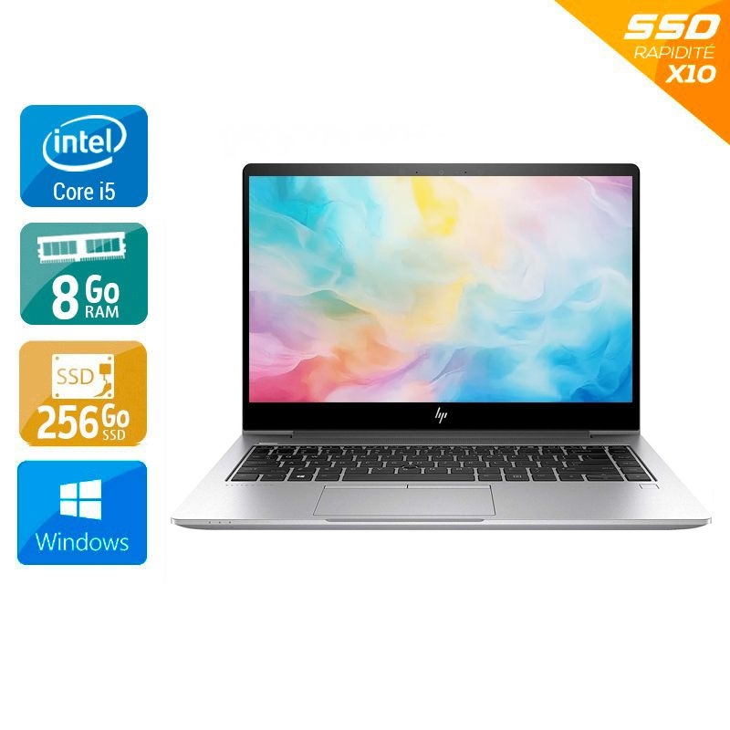HP EliteBook 840 G6 14'' i5 Gen 8 - 8Go RAM 256Go SSD Windows 11 - Etat du Produit : Bon état  Bon étatOccasion certifiée reconditionnée Bon état -  reconditionné disponible sur Kiatoo