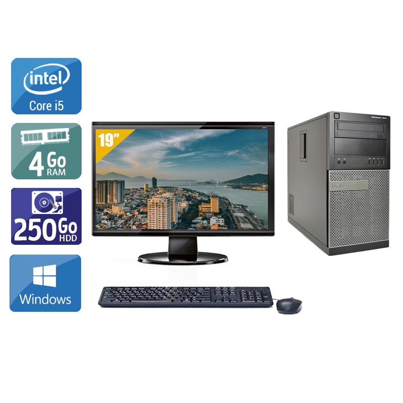 Acheter Dell Optiplex 990 Tower i5 + Écran - 19'' 4Go RAM 250Go HDD Windows 10 Bon étatOccasion certifiée reconditionnée Bon état - 224,17 € Dell Optiplex 990 Tower i5 + Écran - 19'' 4Go RAM 250Go HDD Windows 10 Bon étatOccasion certifiée reconditionnée Bon état - reconditionné disponible sur Kiatoo