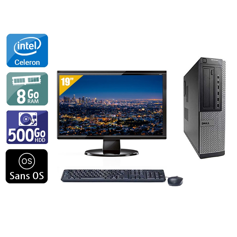 Acheter Dell Optiplex 390 Desktop Celeron Dual Core + Écran - 19'' 8Go RAM 500Go HDD Sans OS Bon étatOccasion certifiée reconditionnée Bon état - 224,17 € Dell Optiplex 390 Desktop Celeron Dual Core + Écran - 19'' 8Go RAM 500Go HDD Sans OS Bon étatOccasion certifiée reconditionnée Bon état - reconditionné disponible sur Kiatoo