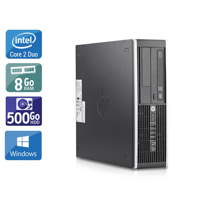 Acheter HP Compaq Elite 8200 SFF Core 2 Duo - 8Go RAM 500Go HDD Windows 10 État correctOccasion certifiée reconditionnée Bon état - 165,83 € HP Compaq Elite 8200 SFF Core 2 Duo - 8Go RAM 500Go HDD Windows 10 État correctOccasion certifiée reconditionnée Bon état - reconditionné disponible sur Kiatoo