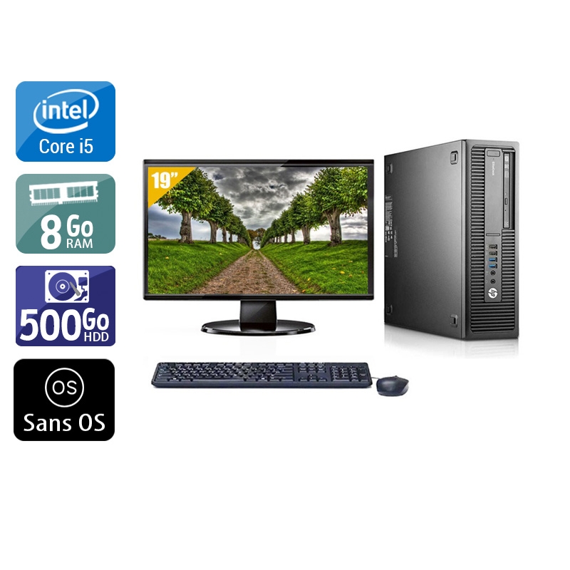 Acheter HP EliteDesk 800 G1 SFF i5 + Écran - 19'' 8Go RAM 500Go HDD Sans OS État correctOccasion certifiée reconditionnée Bon état - 199,17 € HP EliteDesk 800 G1 SFF i5 + Écran - 19'' 8Go RAM 500Go HDD Sans OS État correctOccasion certifiée reconditionnée Bon état - reconditionné disponible sur Kiatoo