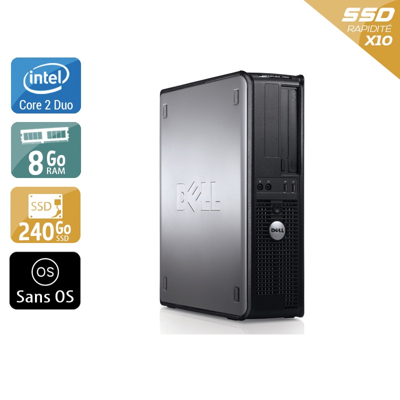 Acheter Dell Optiplex 760 Desktop Core 2 Duo - 8Go RAM 240Go SSD Sans OS Très bon étatOccasion certifiée reconditionnée Bon état - 232,50 € Dell Optiplex 760 Desktop Core 2 Duo - 8Go RAM 240Go SSD Sans OS Très bon étatOccasion certifiée reconditionnée Bon état - reconditionné disponible sur Kiatoo