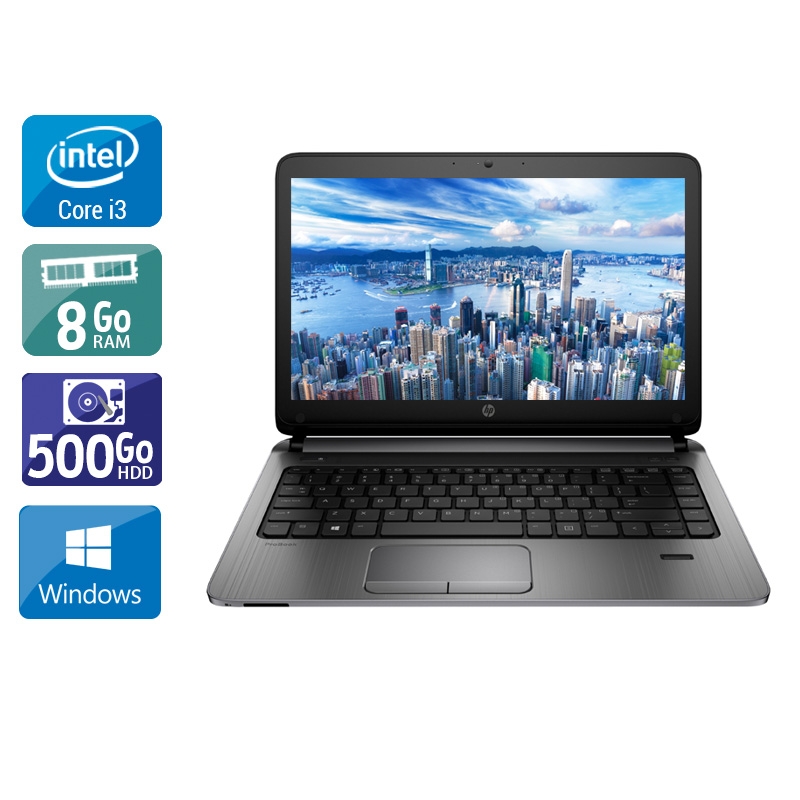 HP ProBook 430 G2 13,3'' i3  - 8Go RAM 500Go HDD Windows 10  État correctOccasion certifiée reconditionnée Bon état -  reconditionné disponible sur Kiatoo