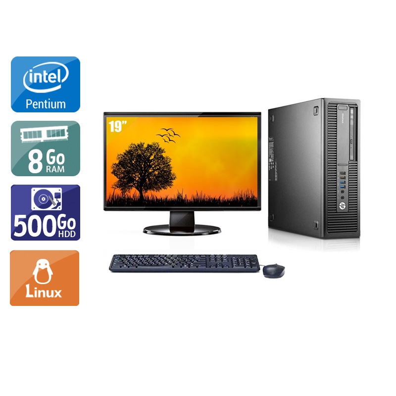 Acheter HP EliteDesk 800 G1 SFF Pentium G Dual Core + Écran - 19'' 8Go RAM 500Go HDD Linux Bon étatOccasion certifiée reconditionnée Bon état - 224,17 € HP EliteDesk 800 G1 SFF Pentium G Dual Core + Écran - 19'' 8Go RAM 500Go HDD Linux Bon étatOccasion certifiée reconditionnée Bon état - reconditionné disponible sur Kiatoo