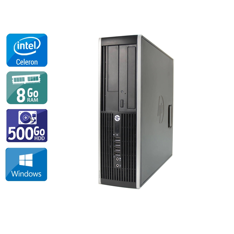 Acheter HP Compaq Pro 6200 SFF Celeron Dual Core - 8Go RAM 500Go HDD Windows 10 Bon étatOccasion certifiée reconditionnée Bon état - 190,83 € HP Compaq Pro 6200 SFF Celeron Dual Core - 8Go RAM 500Go HDD Windows 10 Bon étatOccasion certifiée reconditionnée Bon état - reconditionné disponible sur Kiatoo