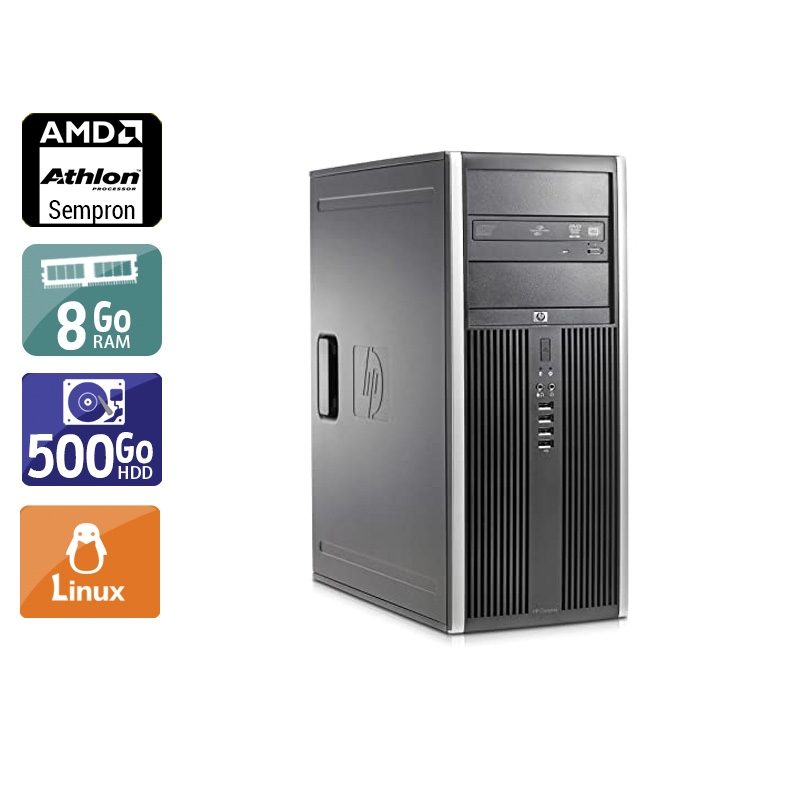 Acheter HP Compaq dc5750 Tower AMD Sempron - 8Go RAM 500Go HDD Linux Bon étatOccasion certifiée reconditionnée Bon état - 190,83 € HP Compaq dc5750 Tower AMD Sempron - 8Go RAM 500Go HDD Linux Bon étatOccasion certifiée reconditionnée Bon état - reconditionné disponible sur Kiatoo