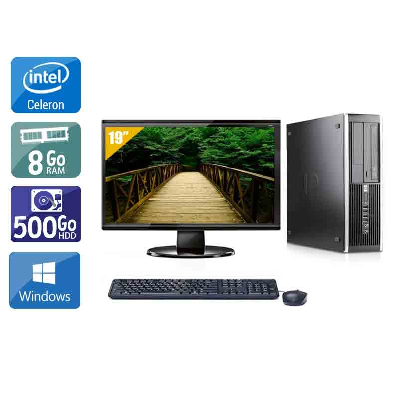 Acheter HP Compaq Pro 6000 SFF Celeron Dual Core + Écran - 19'' 8Go RAM 500Go HDD Windows 10 Bon étatOccasion certifiée reconditionnée Bon état - 224,17 € HP Compaq Pro 6000 SFF Celeron Dual Core + Écran - 19'' 8Go RAM 500Go HDD Windows 10 Bon étatOccasion certifiée reconditionnée Bon état - reconditionné disponible sur Kiatoo