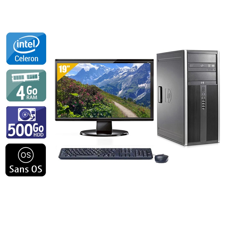 Acheter HP Compaq dc7900 Tower Celeron Dual Core + Écran - 19'' 8Go RAM 500Go HDD Sans OS Bon étatOccasion certifiée reconditionnée Bon état - 224,17 € HP Compaq dc7900 Tower Celeron Dual Core + Écran - 19'' 8Go RAM 500Go HDD Sans OS Bon étatOccasion certifiée reconditionnée Bon état - reconditionné disponible sur Kiatoo