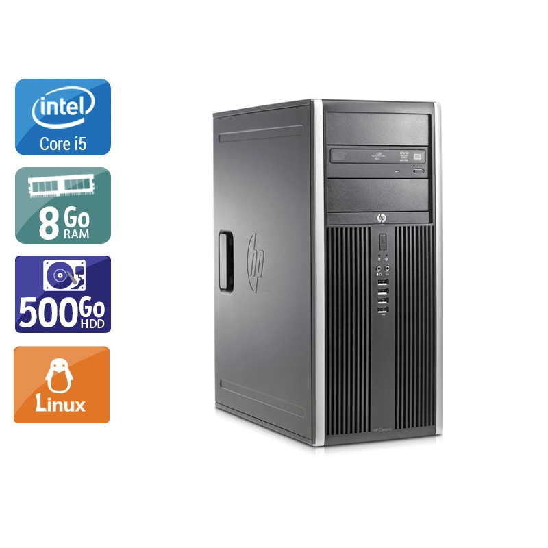 HP Compaq Elite 8200 Tower i5 - 8Go RAM 500Go HDD Linux  Très bon étatOccasion certifiée reconditionnée Bon état -  reconditionné disponible sur Kiatoo