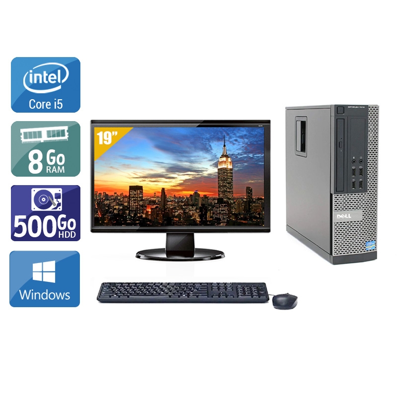 Acheter Dell Optiplex 790 SFF i5 + Écran - 19'' 8Go RAM 500Go HDD Windows 10 État correctOccasion certifiée reconditionnée Bon état - 199,17 € Dell Optiplex 790 SFF i5 + Écran - 19'' 8Go RAM 500Go HDD Windows 10 État correctOccasion certifiée reconditionnée Bon état - reconditionné disponible sur Kiatoo