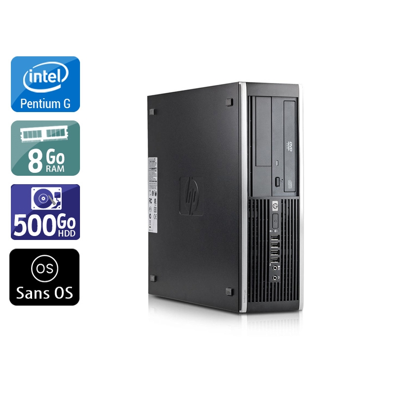 Acheter HP Compaq Elite 8100 SFF Pentium G Dual Core - 8Go RAM 500Go HDD Sans OS Bon étatOccasion certifiée reconditionnée Bon état - 190,83 € HP Compaq Elite 8100 SFF Pentium G Dual Core - 8Go RAM 500Go HDD Sans OS Bon étatOccasion certifiée reconditionnée Bon état - reconditionné disponible sur Kiatoo