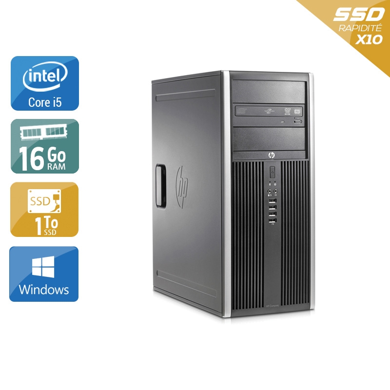 Acheter HP Compaq Elite 8200 Tower i5 - 16Go RAM 1To SSD Windows 10 Bon étatOccasion certifiée reconditionnée Bon état - 307,50 € HP Compaq Elite 8200 Tower i5 - 16Go RAM 1To SSD Windows 10 Bon étatOccasion certifiée reconditionnée Bon état - reconditionné disponible sur Kiatoo