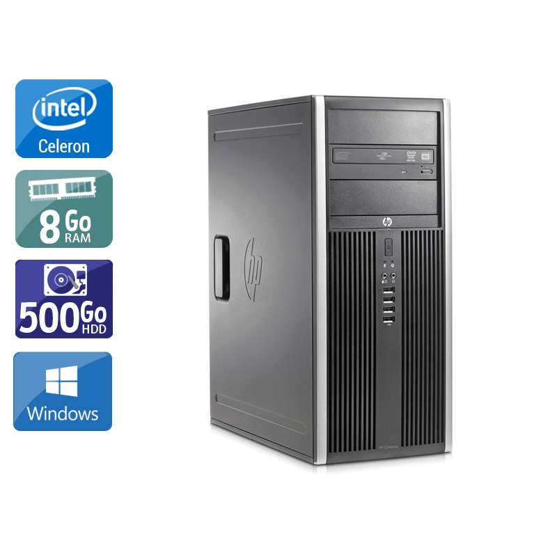 Acheter HP Compaq Elite 8200 Tower Celeron Dual Core - 8Go RAM 500Go HDD Windows 10 Très bon étatOccasion certifiée reconditionnée Bon état - 232,50 € HP Compaq Elite 8200 Tower Celeron Dual Core - 8Go RAM 500Go HDD Windows 10 Très bon étatOccasion certifiée reconditionnée Bon état - reconditionné disponible sur Kiatoo