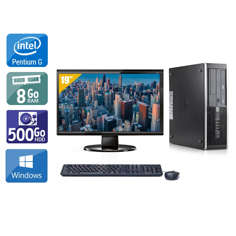 Acheter HP Compaq Elite 8100 SFF Pentium G Dual Core + Écran - 19'' 8Go RAM 500Go HDD Windows 10 Bon étatOccasion certifiée reconditionnée Bon état - 224,17 € HP Compaq Elite 8100 SFF Pentium G Dual Core + Écran - 19'' 8Go RAM 500Go HDD Windows 10 Bon étatOccasion certifiée reconditionnée Bon état - reconditionné disponible sur Kiatoo