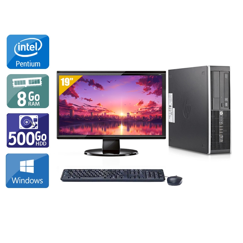 Acheter HP Compaq Elite 8200 SFF Pentium G Dual Core + Écran - 19'' 8Go RAM 500Go HDD Windows 10 Bon étatOccasion certifiée reconditionnée Bon état - 265,83 € HP Compaq Elite 8200 SFF Pentium G Dual Core + Écran - 19'' 8Go RAM 500Go HDD Windows 10 Bon étatOccasion certifiée reconditionnée Bon état - reconditionné disponible sur Kiatoo