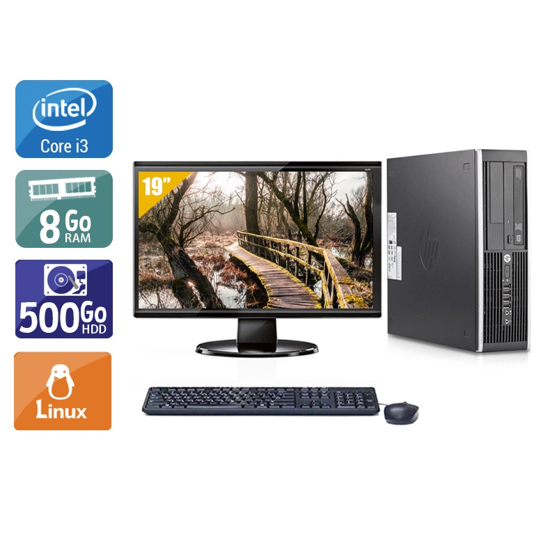 Acheter HP Compaq Elite 8200 SFF i3 + Écran - 19'' 8Go RAM 500Go HDD Linux Bon étatOccasion certifiée reconditionnée Bon état - 224,17 € HP Compaq Elite 8200 SFF i3 + Écran - 19'' 8Go RAM 500Go HDD Linux Bon étatOccasion certifiée reconditionnée Bon état - reconditionné disponible sur Kiatoo