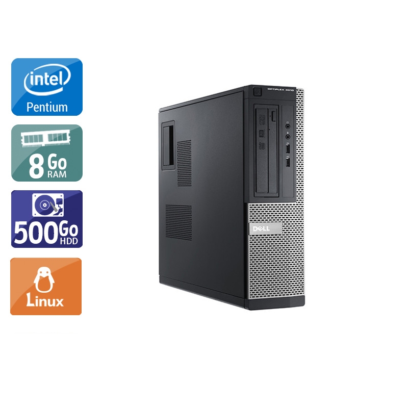 Acheter Dell Optiplex 3010 Desktop Pentium G Dual Core - 8Go RAM 500Go HDD Linux Très bon étatOccasion certifiée reconditionnée Bon état - 232,50 € Dell Optiplex 3010 Desktop Pentium G Dual Core - 8Go RAM 500Go HDD Linux Très bon étatOccasion certifiée reconditionnée Bon état - reconditionné disponible sur Kiatoo