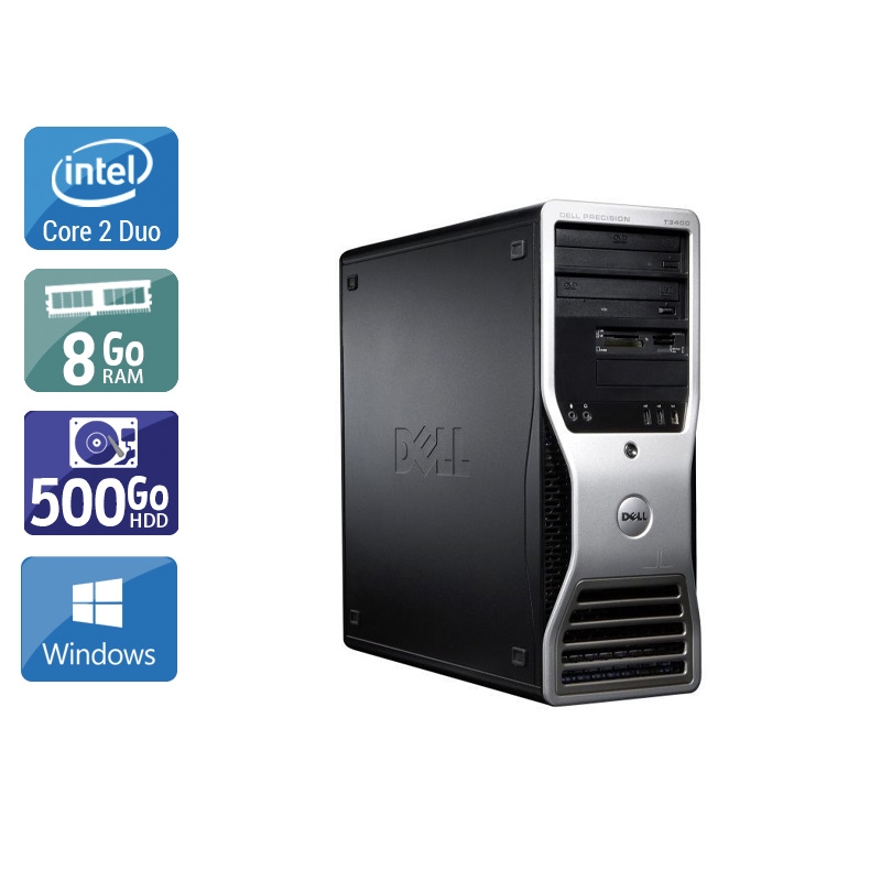 Dell Precision 390 Tower Core 2 Duo - 8Go RAM 500Go HDD Windows 10  Bon étatOccasion certifiée reconditionnée Bon état -  reconditionné disponible sur Kiatoo