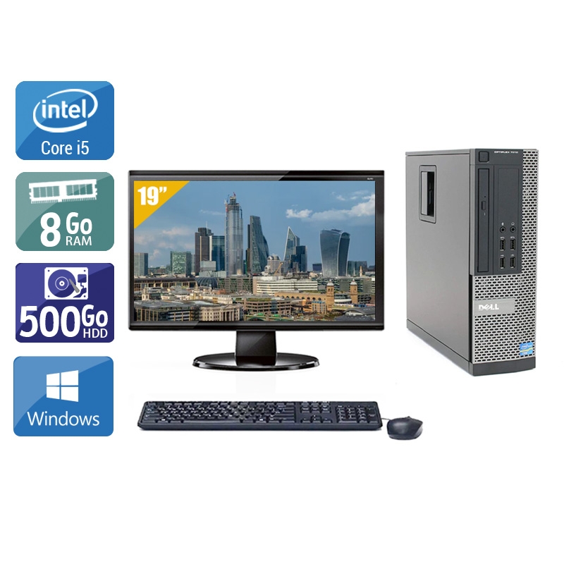 Acheter Dell Optiplex 9010 SFF i5 + Écran - 19'' 8Go RAM 500Go HDD Windows 10 État correctOccasion certifiée reconditionnée Bon état - 199,17 € Dell Optiplex 9010 SFF i5 + Écran - 19'' 8Go RAM 500Go HDD Windows 10 État correctOccasion certifiée reconditionnée Bon état - reconditionné disponible sur Kiatoo