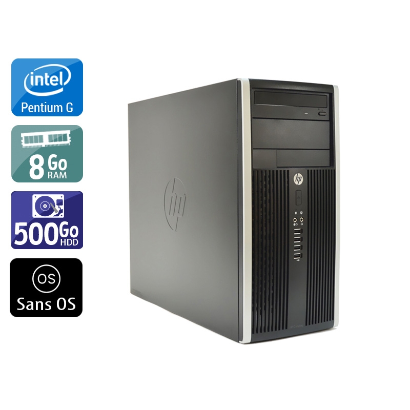 Acheter HP Compaq Pro 6200 Tower Pentium G Dual Core - 8Go RAM 500Go HDD Sans OS Bon étatOccasion certifiée reconditionnée Bon état - 190,83 € HP Compaq Pro 6200 Tower Pentium G Dual Core - 8Go RAM 500Go HDD Sans OS Bon étatOccasion certifiée reconditionnée Bon état - reconditionné disponible sur Kiatoo