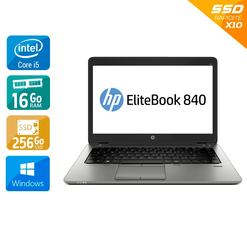 Acheter HP EliteBook 840 G8 14'' i5 Gen 11 - 16Go RAM 256Go SSD Windows 11 Très bon étatOccasion certifiée reconditionnée Bon état - 407,50 € HP EliteBook 840 G8 14'' i5 Gen 11 - 16Go RAM 256Go SSD Windows 11 Très bon étatOccasion certifiée reconditionnée Bon état - reconditionné disponible sur Kiatoo