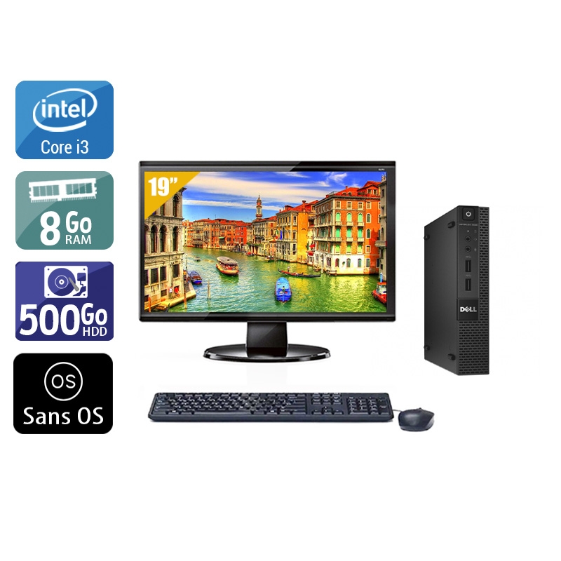 Acheter Dell Optiplex 3020M Micro i3 + Écran - 19'' 8Go RAM 500Go HDD Sans OS Très bon étatOccasion certifiée reconditionnée Bon état - 265,84 € Dell Optiplex 3020M Micro i3 + Écran - 19'' 8Go RAM 500Go HDD Sans OS Très bon étatOccasion certifiée reconditionnée Bon état - reconditionné disponible sur Kiatoo