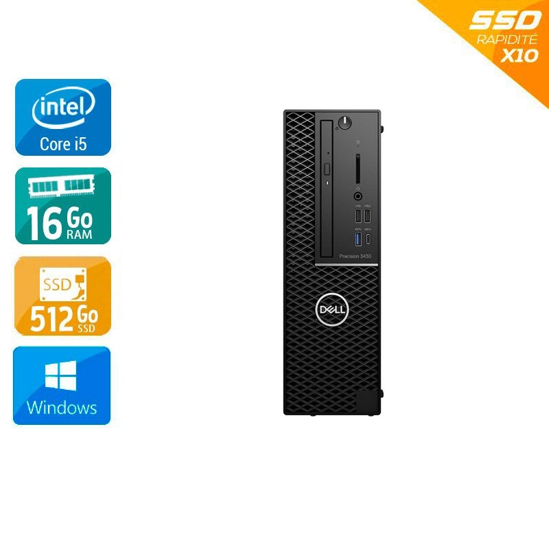 Acheter Dell Precision 3430 SFF i5 Gen 8 NVidia Quadro P1000 - 16Go RAM 512Go SSD Windows 11 - Etat du Produit : État correct État correctOccasion certifiée reconditionnée Bon état - 207,50 € Dell Precision 3430 SFF i5 Gen 8 NVidia Quadro P1000 - 16Go RAM 512Go SSD Windows 11 - Etat du Produit : État correct État correctOccasion certifiée reconditionnée Bon état - reconditionné disponible sur Kiatoo