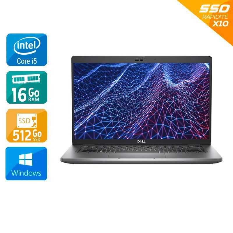 Acheter Dell Latitude 5430 14'' i5 Gen 12 - 16Go RAM 512Go SSD Windows 11 Bon étatOccasion certifiée reconditionnée Bon état - 465,83 € Dell Latitude 5430 14'' i5 Gen 12 - 16Go RAM 512Go SSD Windows 11 Bon étatOccasion certifiée reconditionnée Bon état - reconditionné disponible sur Kiatoo