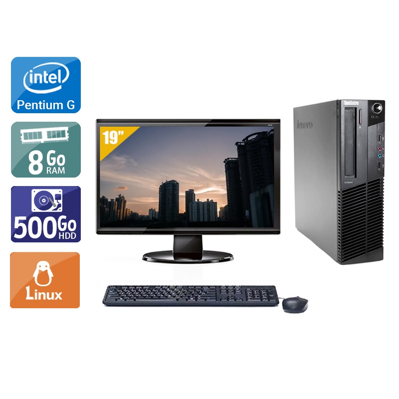 Acheter Lenovo ThinkCentre M83 SFF Pentium G Dual Core + Écran - 19'' 8Go RAM 500Go HDD Linux Bon étatOccasion certifiée reconditionnée Bon état - 224,17 € Lenovo ThinkCentre M83 SFF Pentium G Dual Core + Écran - 19'' 8Go RAM 500Go HDD Linux Bon étatOccasion certifiée reconditionnée Bon état - reconditionné disponible sur Kiatoo