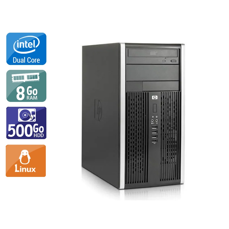 HP Compaq Pro 6000 Tower Dual Core - 8Go RAM 500Go HDD Linux  Bon étatOccasion certifiée reconditionnée Bon état -  reconditionné disponible sur Kiatoo